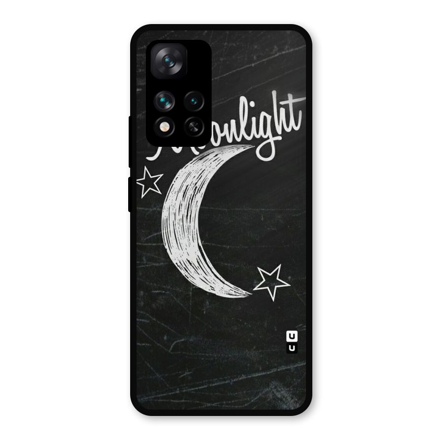 Moon Light Metal Back Case for Xiaomi 11i Hypercharge 5G