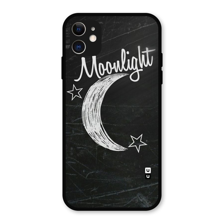 Moon Light Metal Back Case for iPhone 11