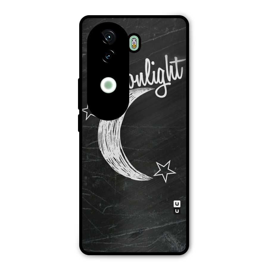 Moon Light Metal Back Case for iQOO Z9s