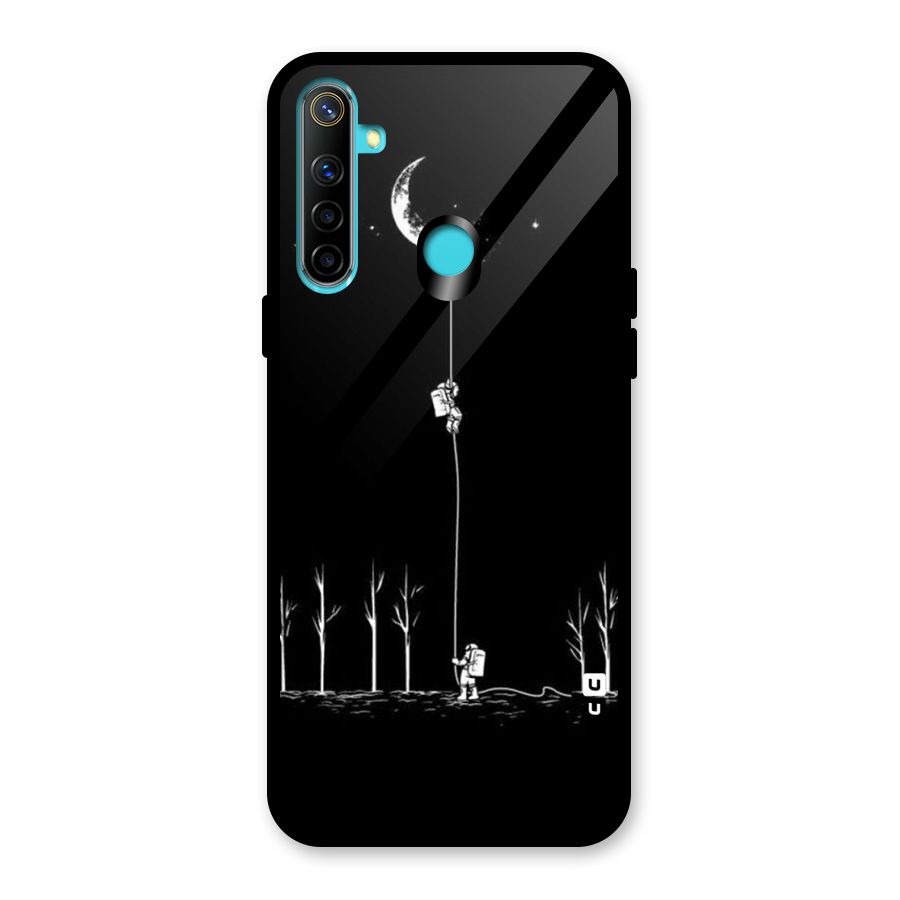 Moon Man Glass Back Case for Realme Narzo 10