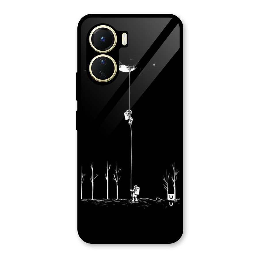 Moon Man Glass Back Case for Vivo Y56