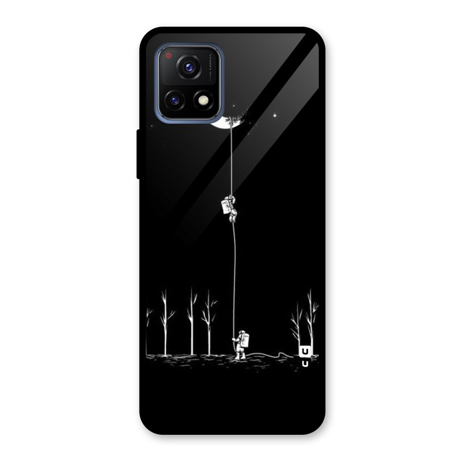 Moon Man Glass Back Case for Vivo Y72 5G
