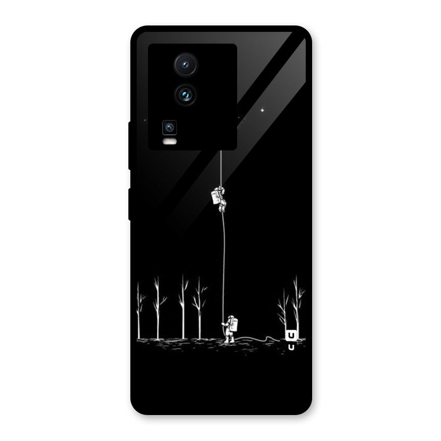 Moon Man Glass Back Case for Vivo iQOO Neo 7 Pro