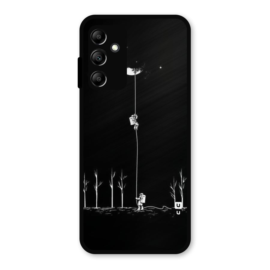 Moon Man Metal Back Case for Galaxy A14 5G