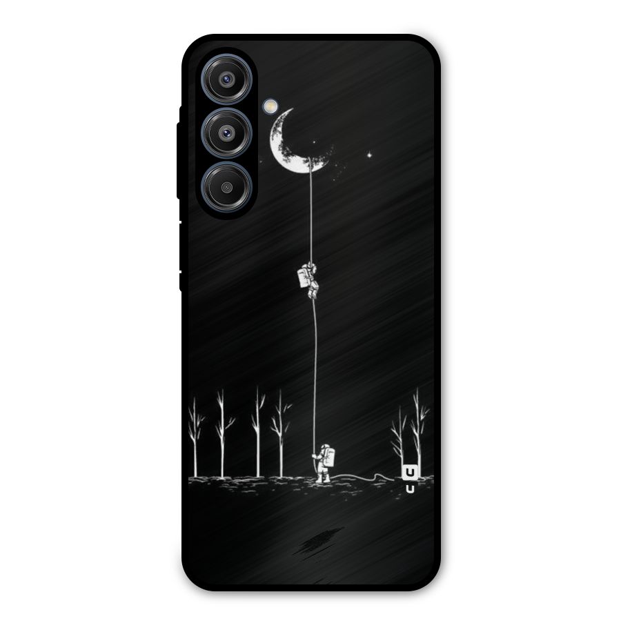 Moon Man Metal Back Case for Galaxy A16 5G