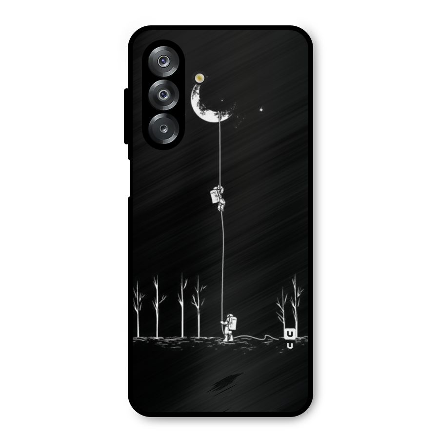 Moon Man Metal Back Case for Galaxy A26
