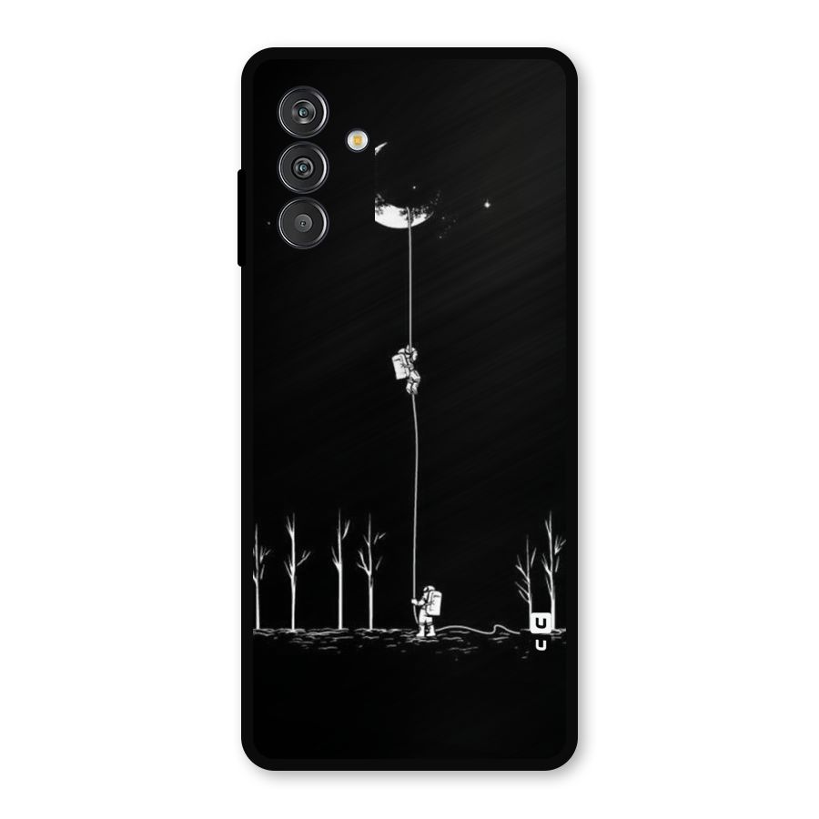 Moon Man Metal Back Case for Galaxy F13