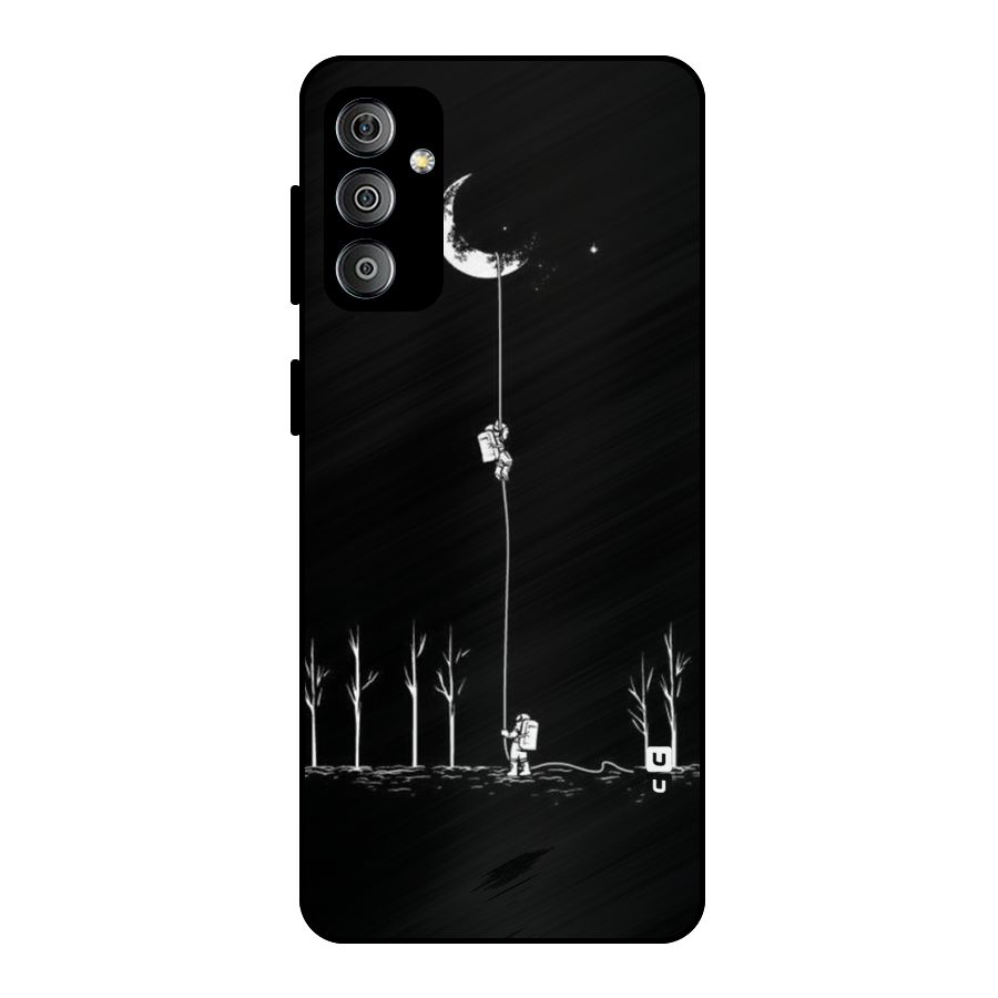 Moon Man Metal Back Case for Galaxy F23