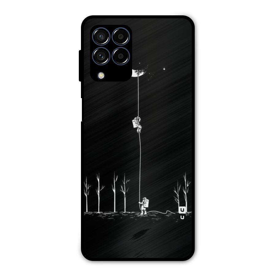 Moon Man Metal Back Case for Galaxy M53 5G