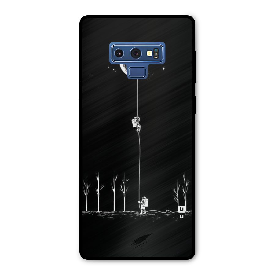 Moon Man Metal Back Case for Galaxy Note 9