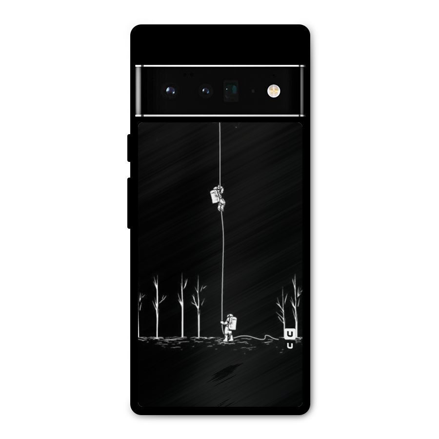 Moon Man Metal Back Case for Google Pixel 6 Pro