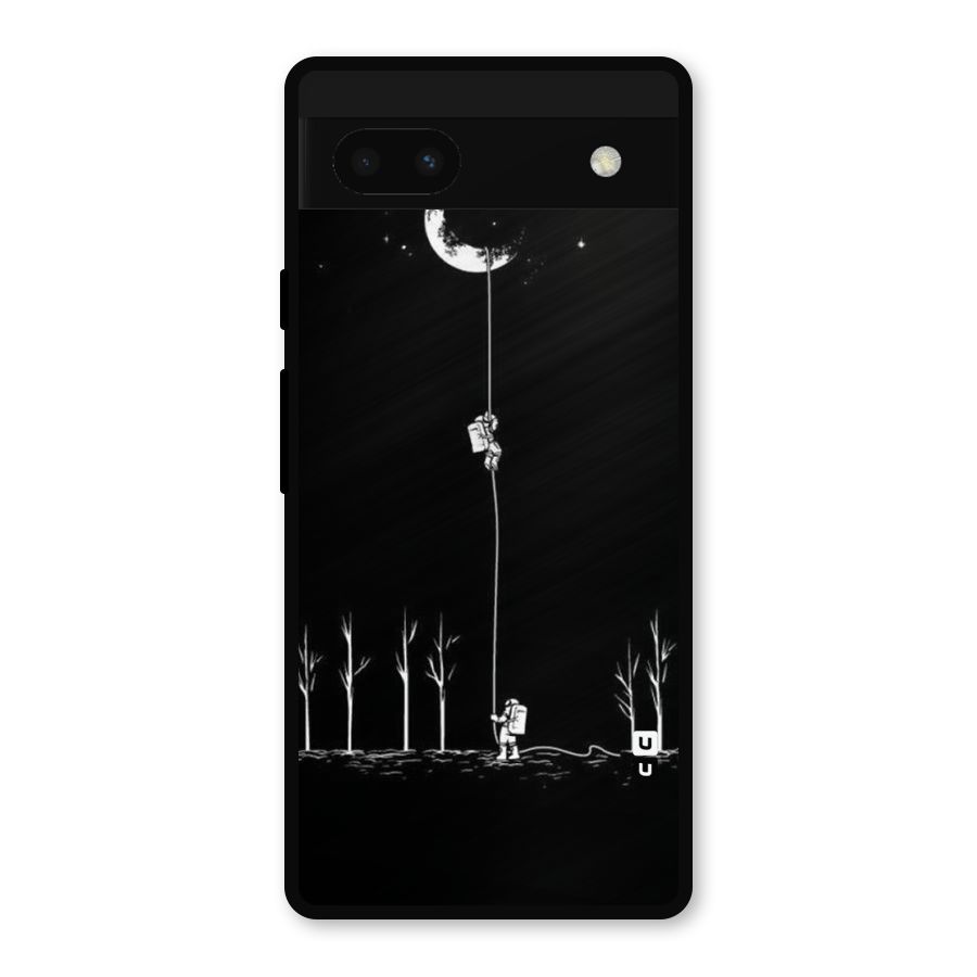 Moon Man Metal Back Case for Google Pixel 6a