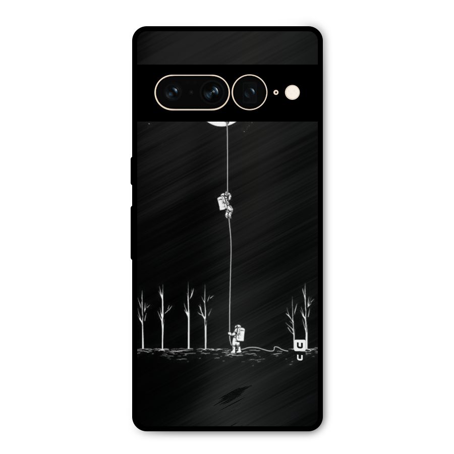 Moon Man Metal Back Case for Google Pixel 7 Pro