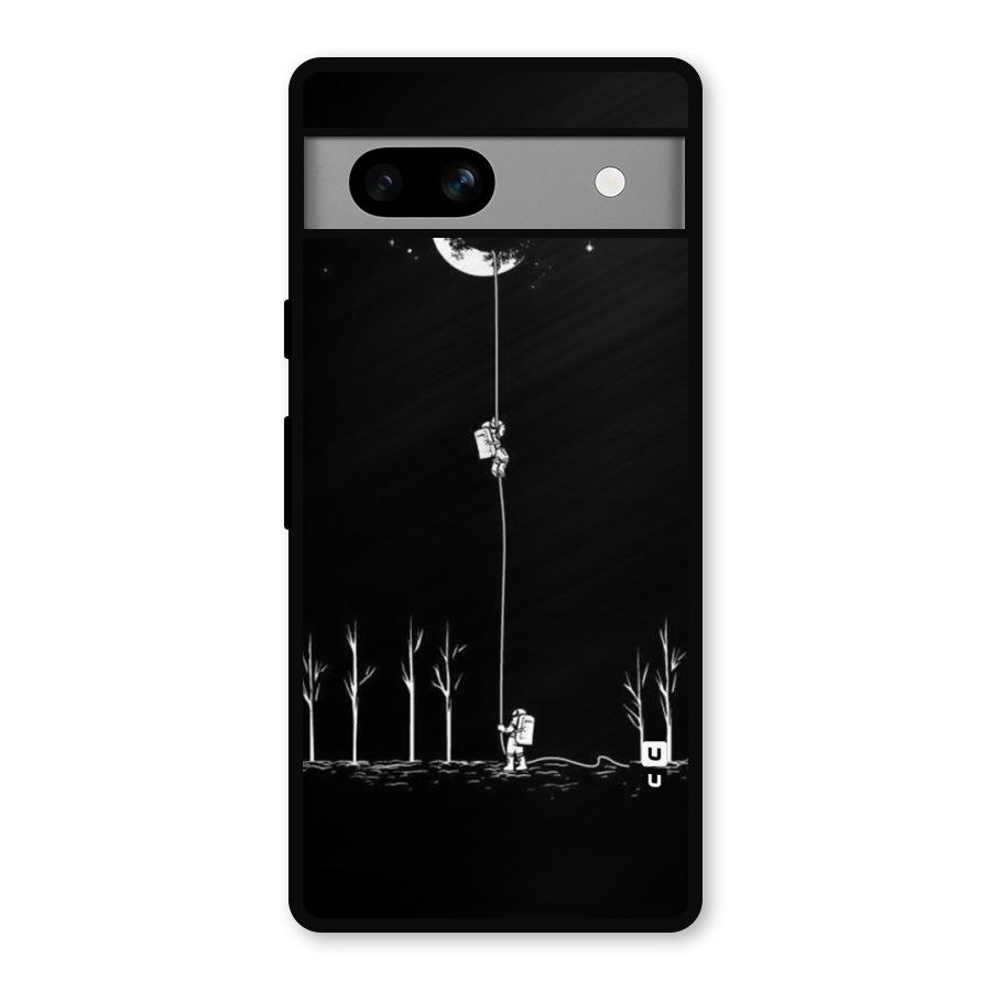 Moon Man Metal Back Case for Google Pixel 7a