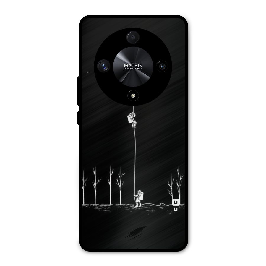 Moon Man Metal Back Case for Honor X9b