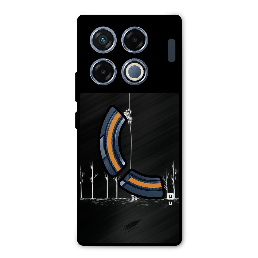 Moon Man Metal Back Case for Infinix GT 20 Pro