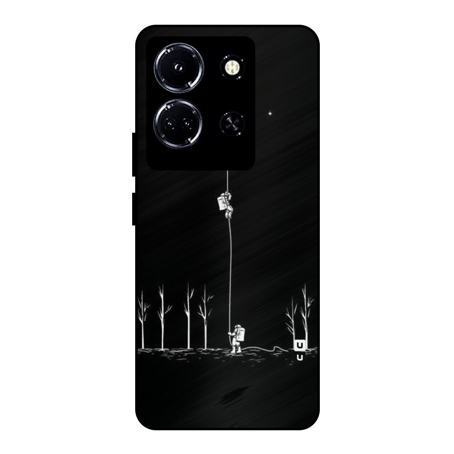 Moon Man Metal Back Case for Infinix Note 30 5G