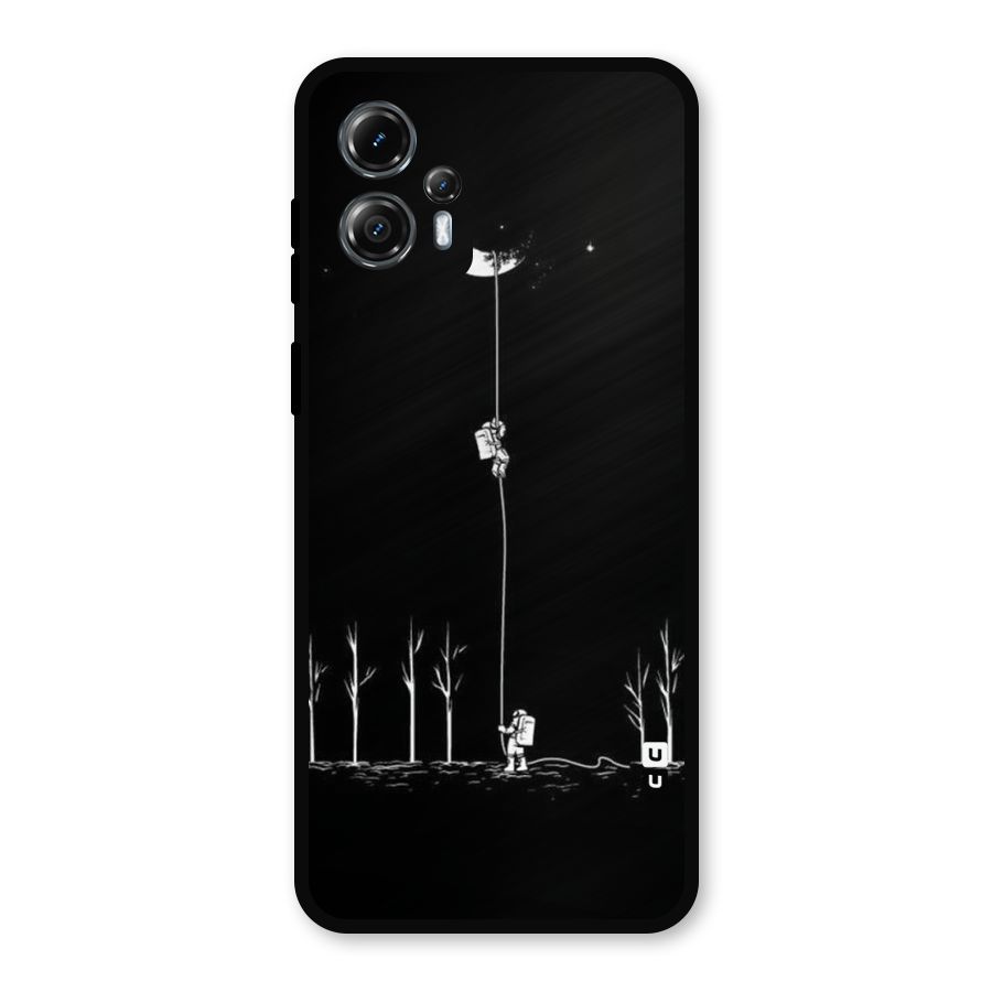Moon Man Metal Back Case for Moto G13