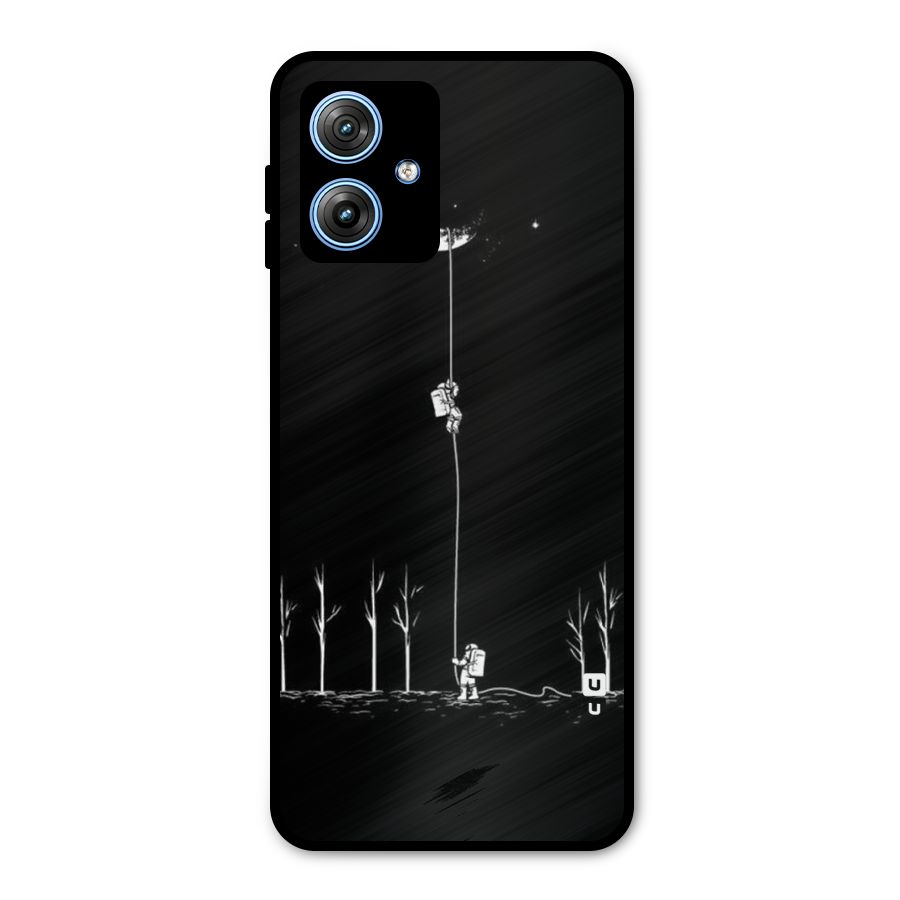 Moon Man Metal Back Case for Moto G54