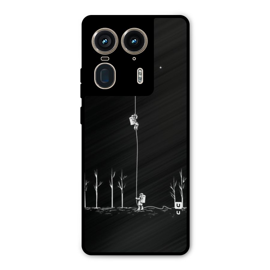 Moon Man Metal Back Case for Motorola Edge 50 Ultra