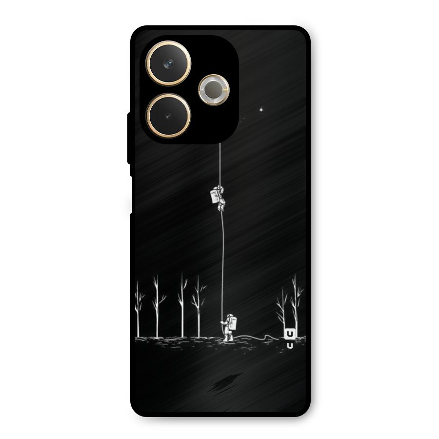 Moon Man Metal Back Case for Oppo A5 Pro