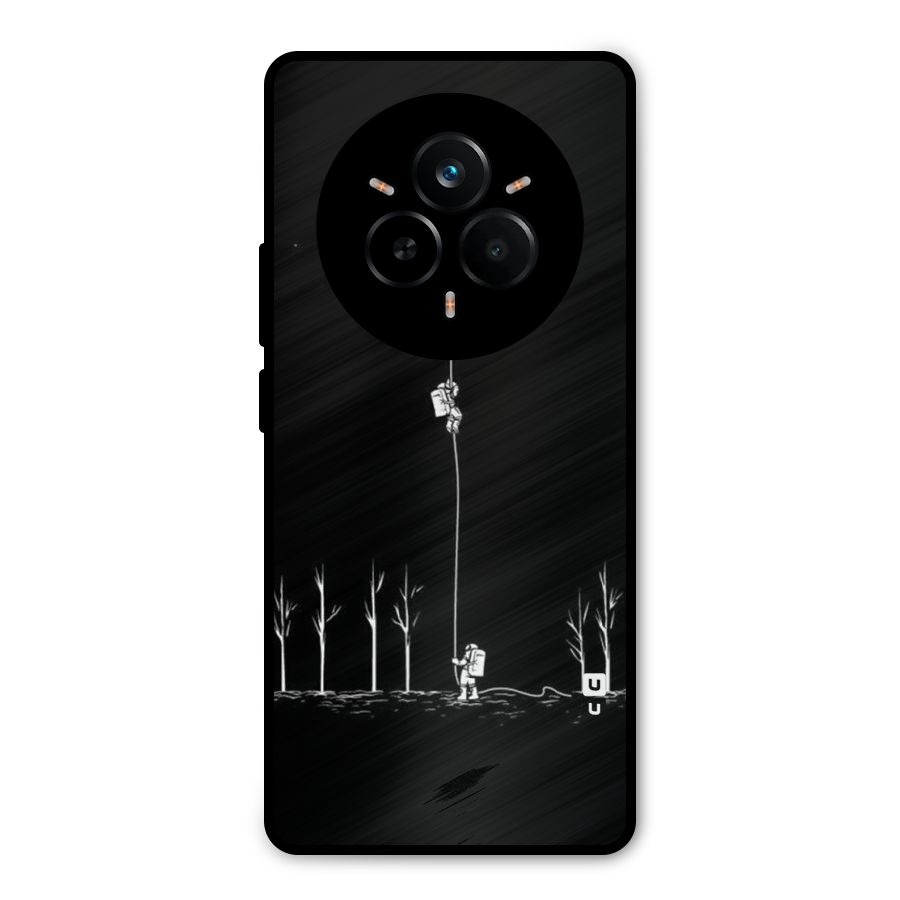 Moon Man Metal Back Case for Realme 14 Pro