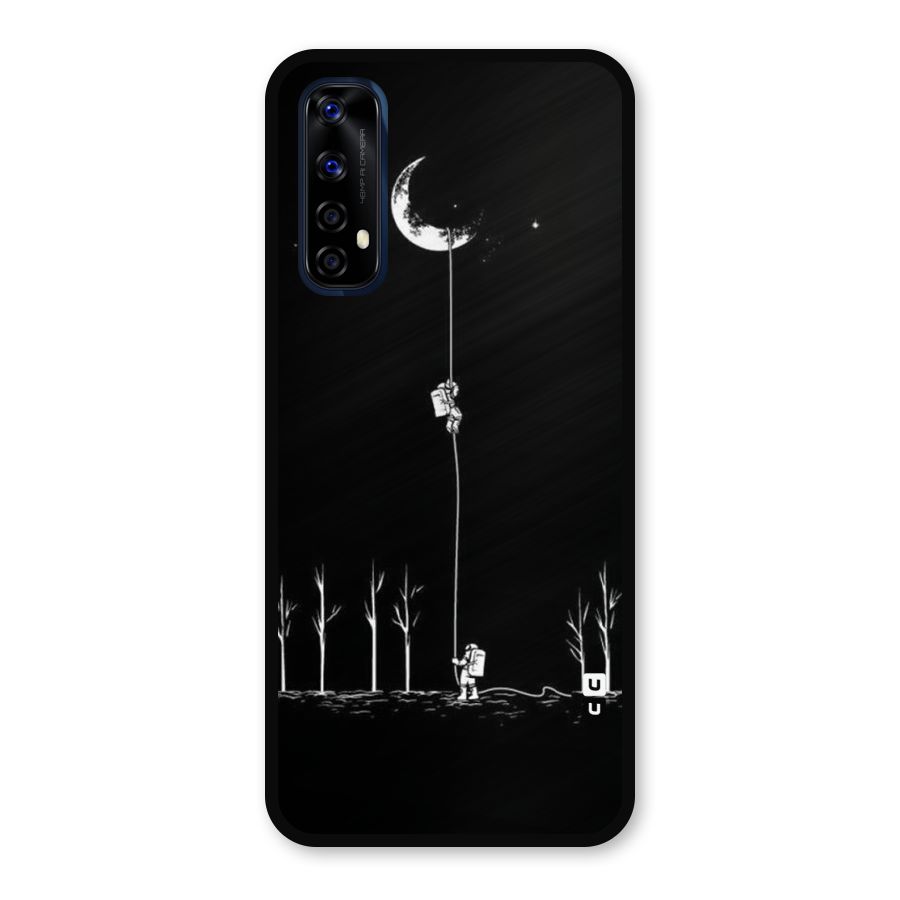 Moon Man Metal Back Case for Realme 7