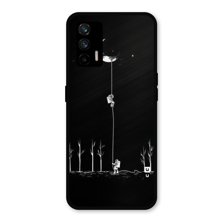 Moon Man Metal Back Case for Realme GT 5G
