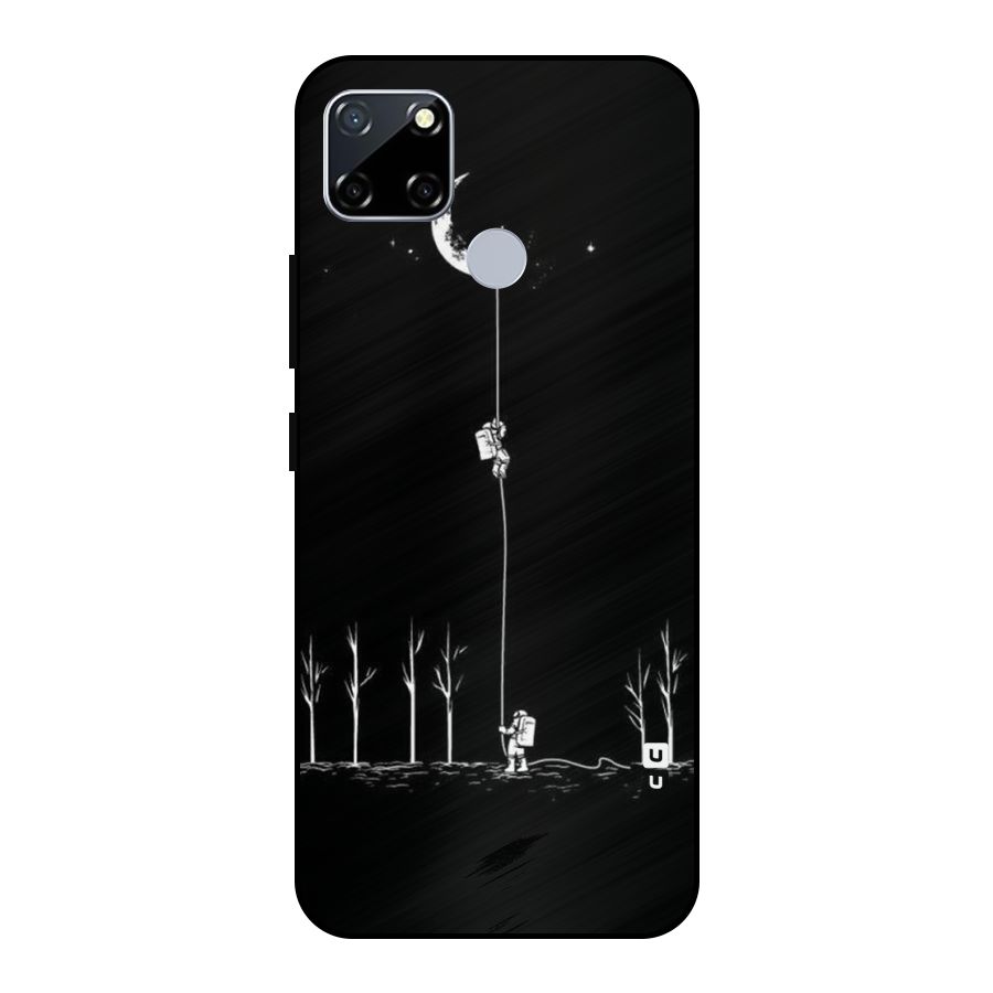 Moon Man Metal Back Case for Realme Narzo 20