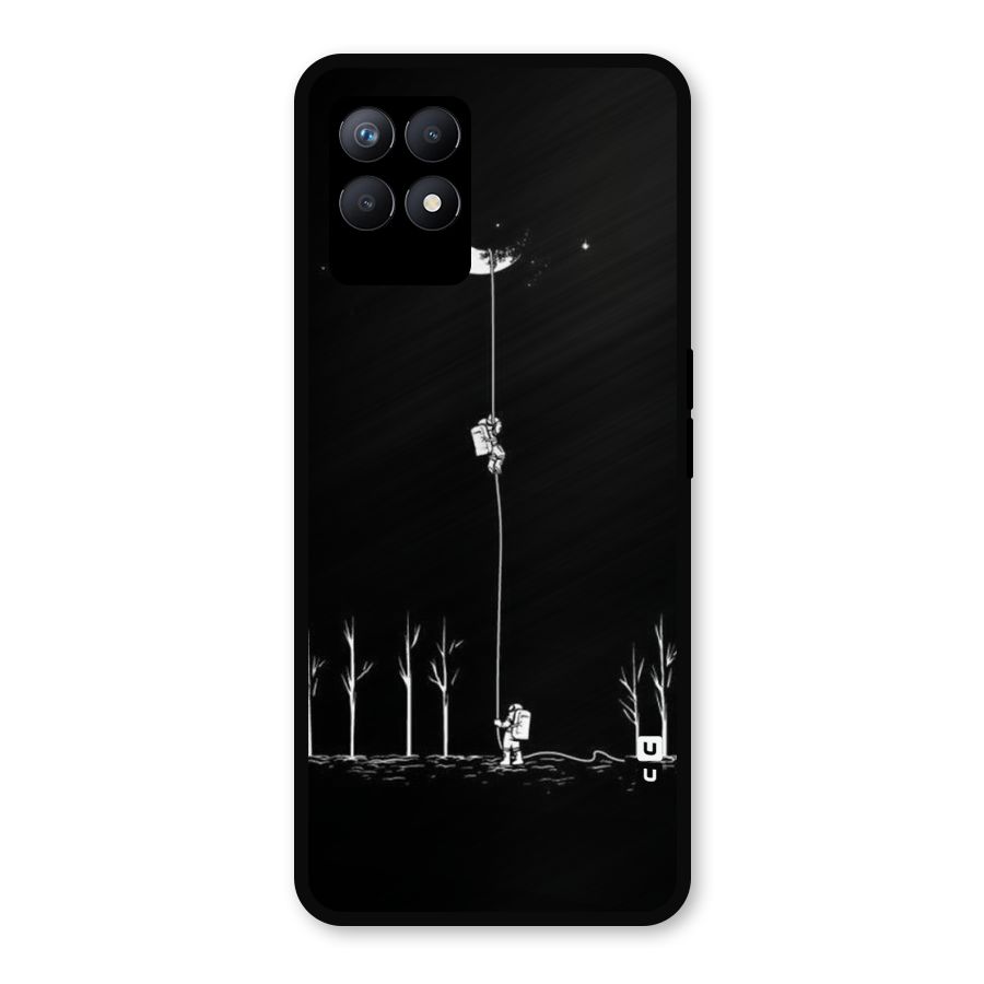 Moon Man Metal Back Case for Realme Narzo 50