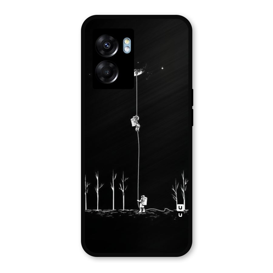 Moon Man Metal Back Case for Realme Narzo 50 5G