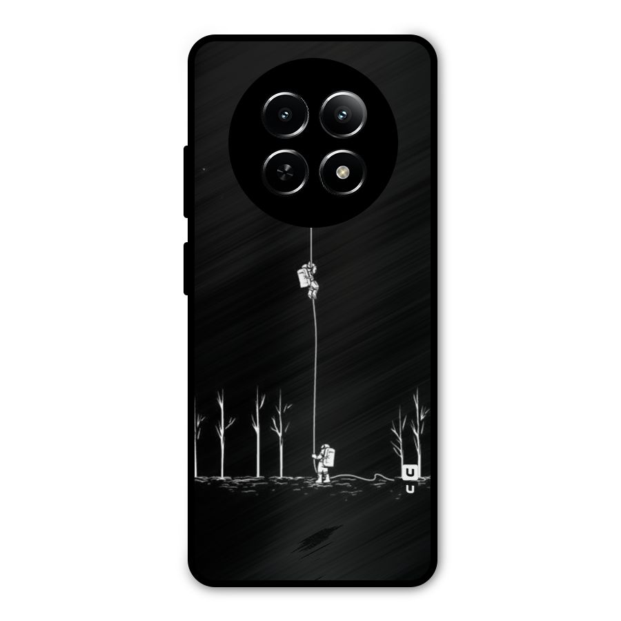 Moon Man Metal Back Case for Realme Narzo 70x 5G