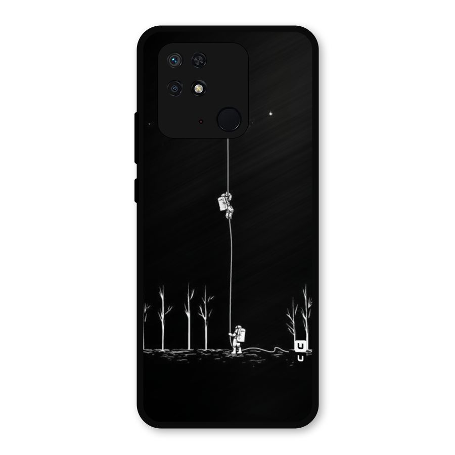 Moon Man Metal Back Case for Redmi 10 Power