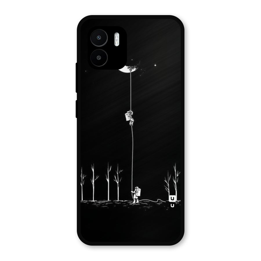 Moon Man Metal Back Case for Redmi A2