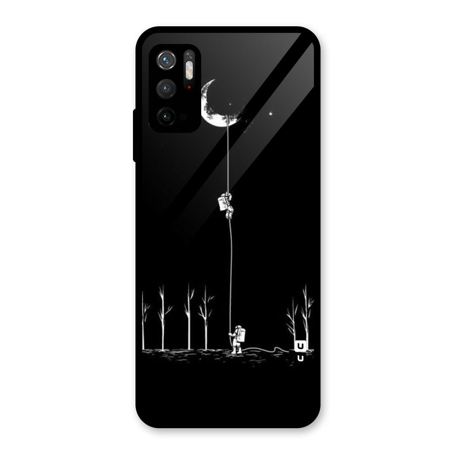 Moon Man Metal Back Case for Redmi Note 10T 5G