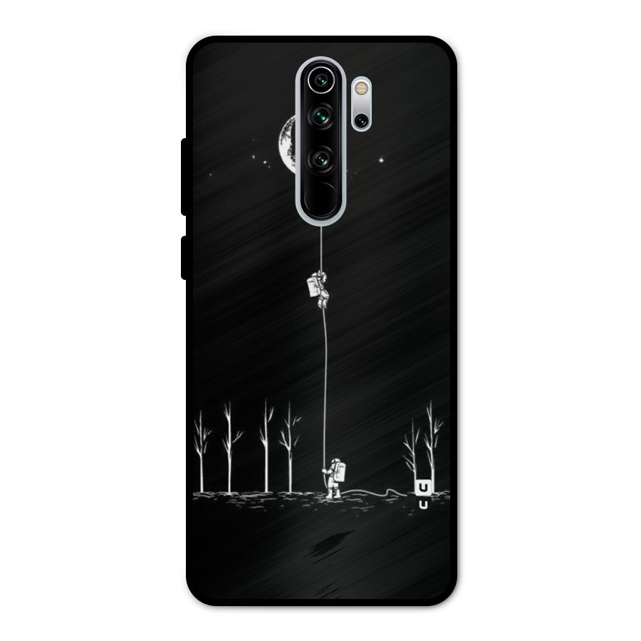 Moon Man Metal Back Case for Redmi Note 8 Pro