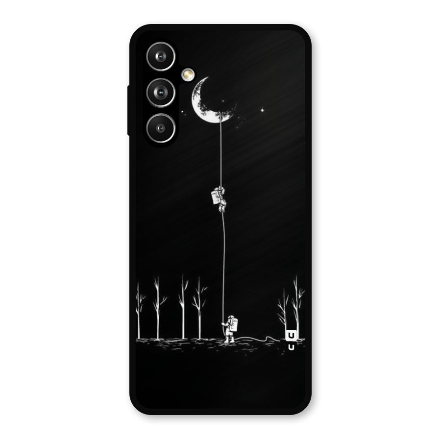 Moon Man Metal Back Case for Samsung Galaxy M54