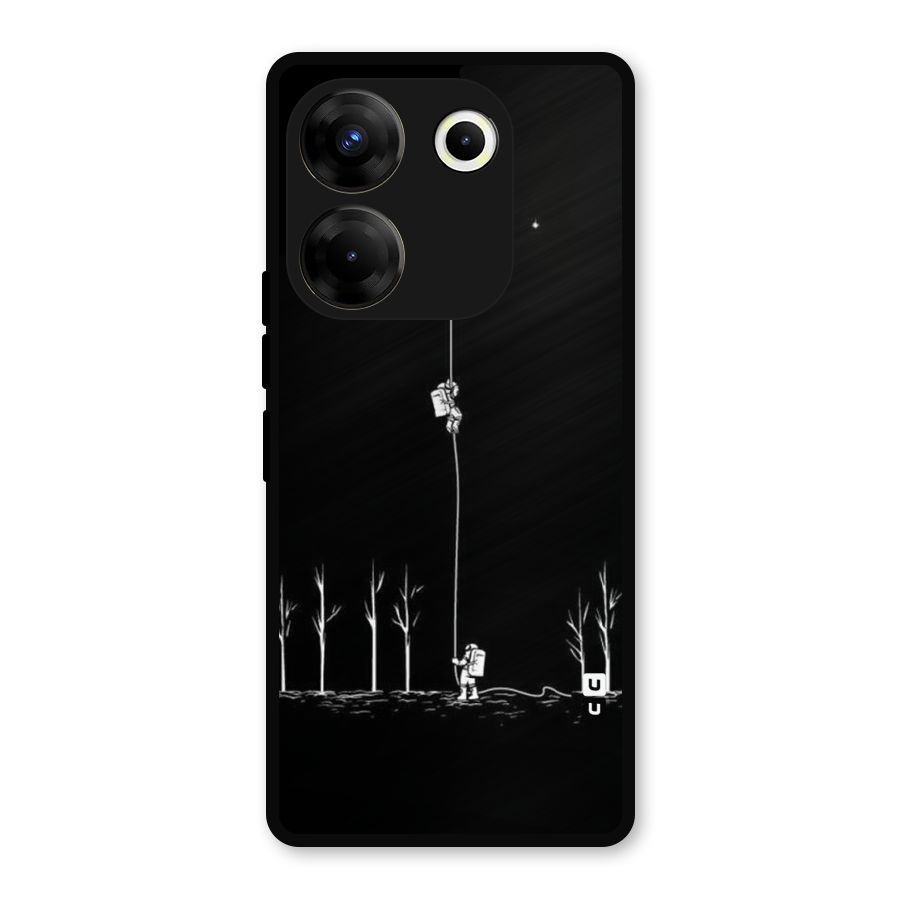 Moon Man Metal Back Case for Tecno Camon 20