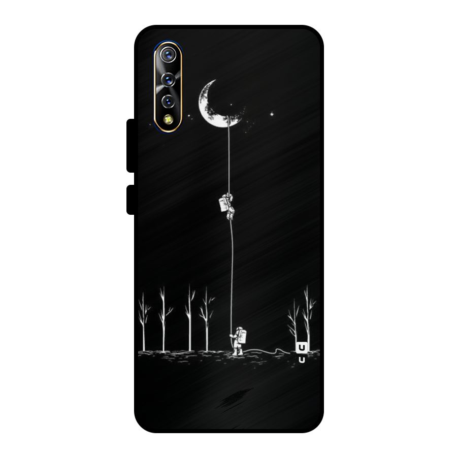Moon Man Metal Back Case for Vivo S1