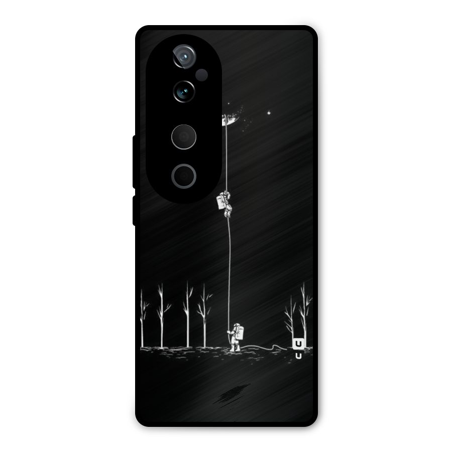 Moon Man Metal Back Case for Vivo T3 Ultra