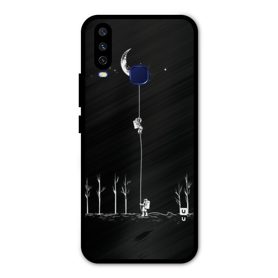 Moon Man Metal Back Case for Vivo V17
