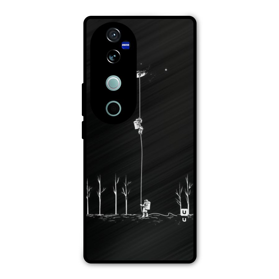 Moon Man Metal Back Case for Vivo V40