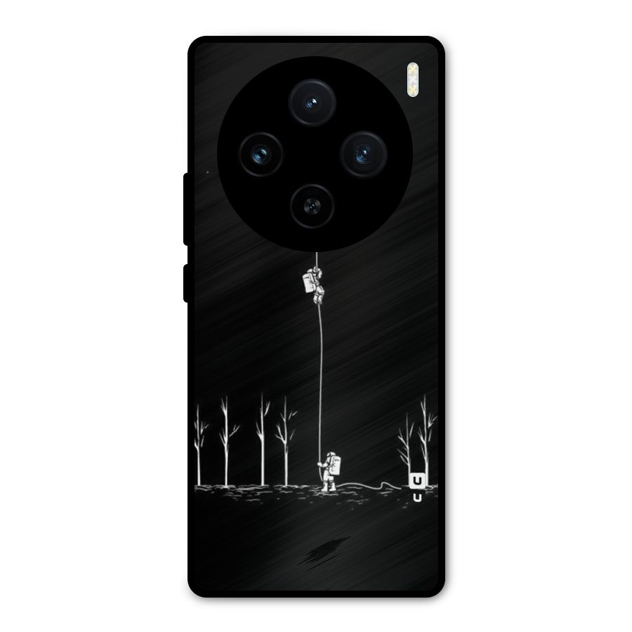 Moon Man Metal Back Case for Vivo X100