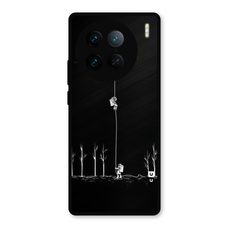 Moon Man Metal Back Case for Vivo X90 Pro