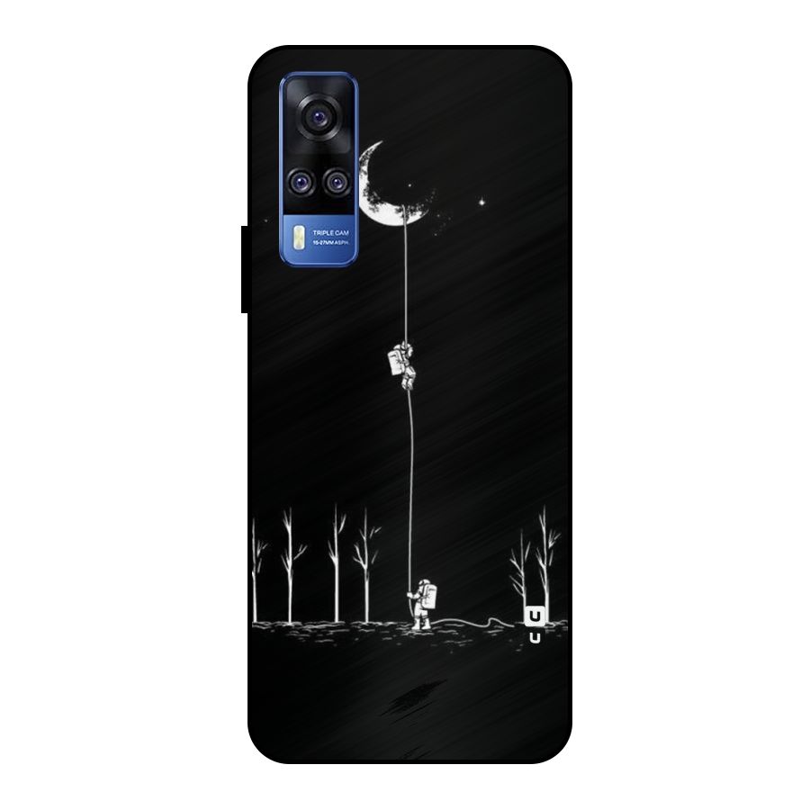 Moon Man Metal Back Case for Vivo Y51