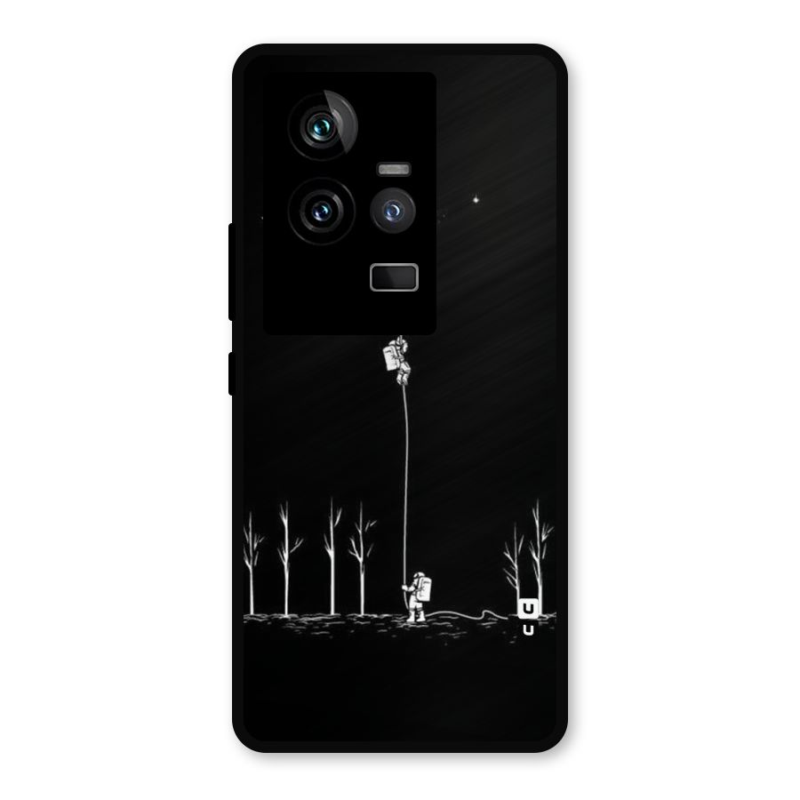 Moon Man Metal Back Case for iQOO 11 5G
