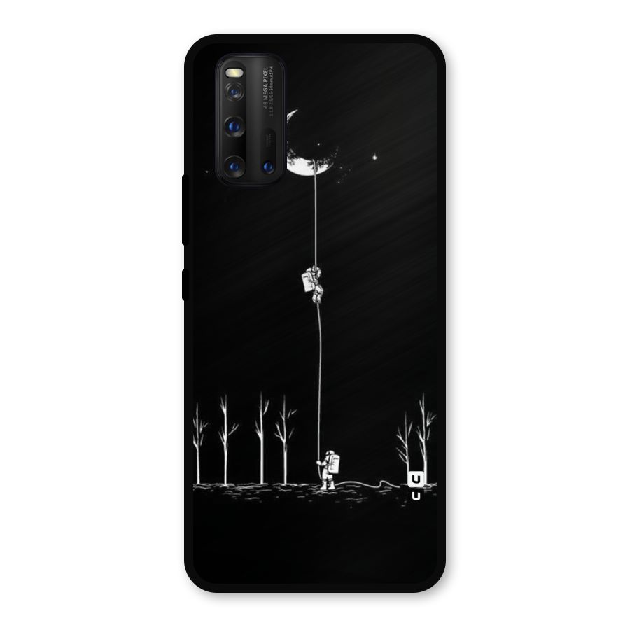 Moon Man Metal Back Case for iQOO 3