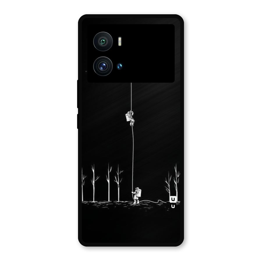 Moon Man Metal Back Case for iQOO 9 Pro