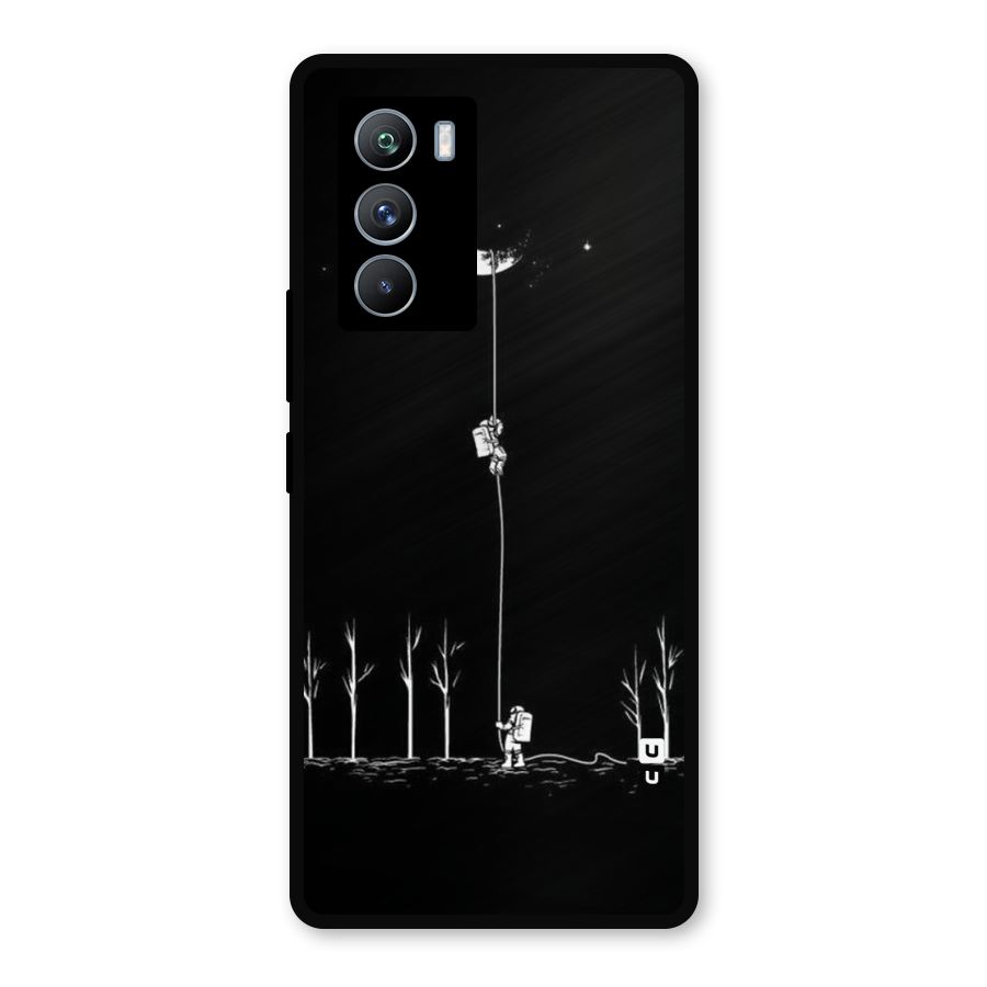 Moon Man Metal Back Case for iQOO 9 SE