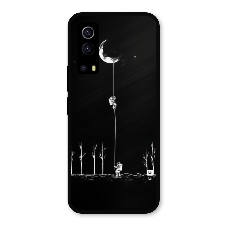 Moon Man Metal Back Case for iQOO Z3